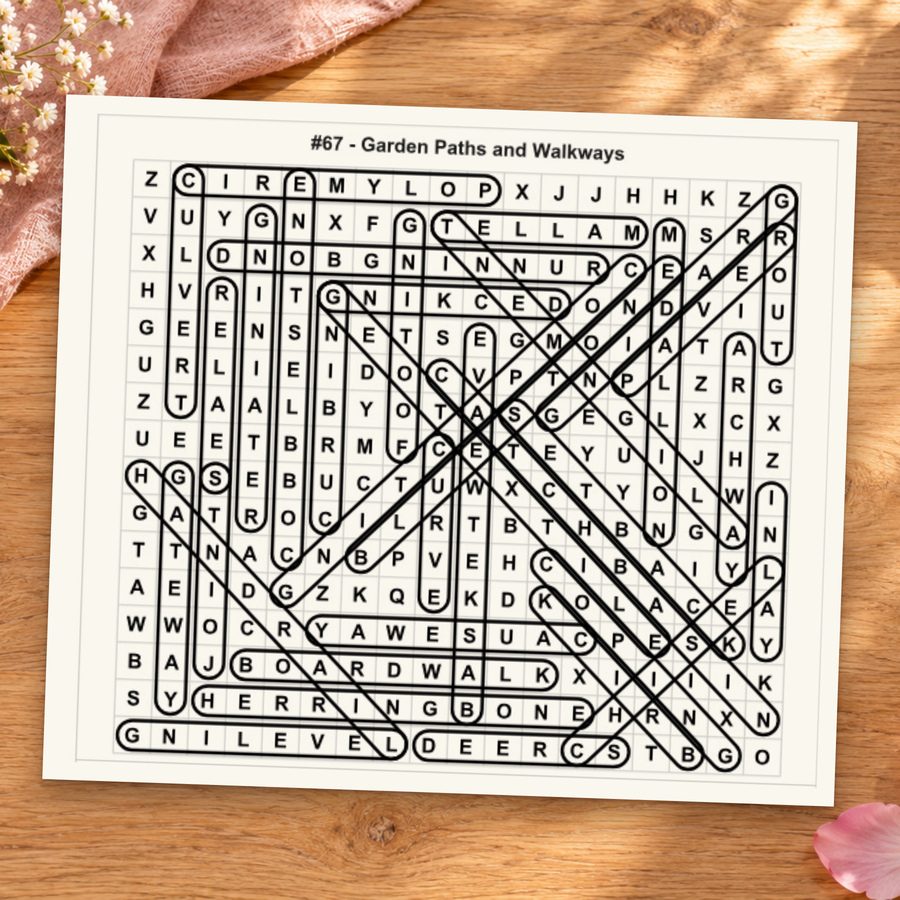 An enlarged marked solution grid from the printed answer key.